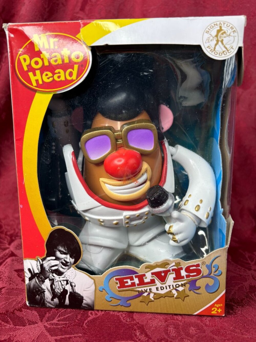 Mr. Potato Head Elvis Live Edition Collectible Toy In Box Ages 2+